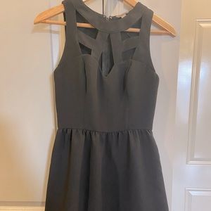 Guess Size 2 Black Dress Criss Cross Front